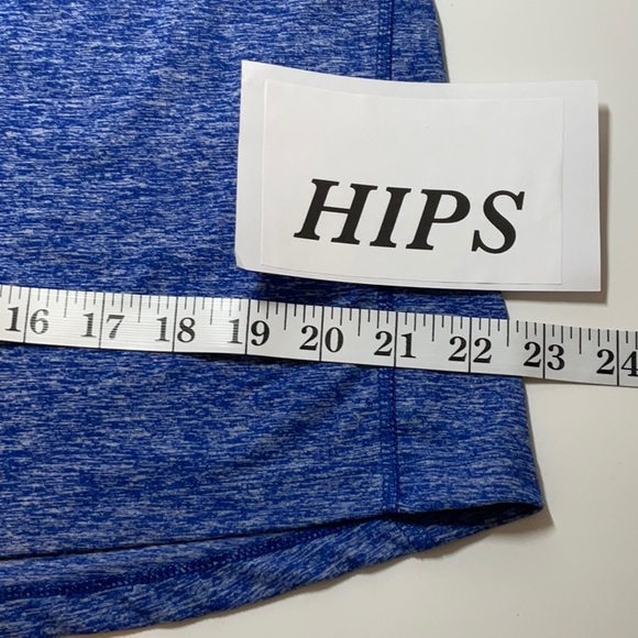 Nike Running 3/4 Zip Pullover Long Sleeve Blue XL - Picture 10 of 12